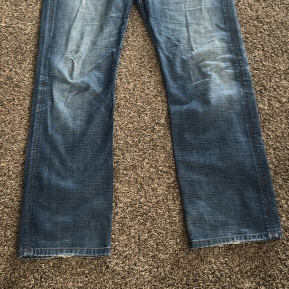 7 For All Mankind 38 x 32 Medium Wash Standard Jeans - Picture 7 of 13